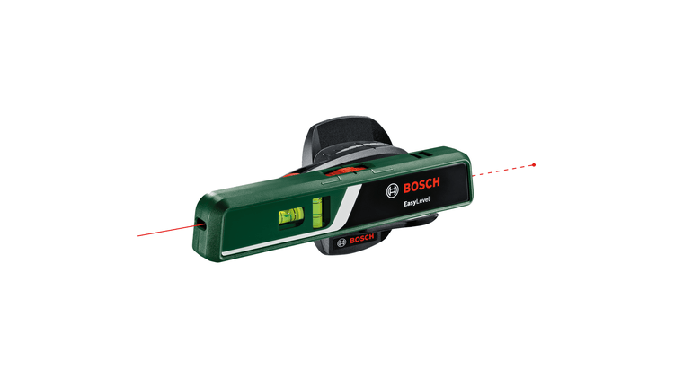 Bosch Groen Lijnlaser EasyLevel | Alkaline (2x LR03 AAA) + wandhouder 0603663302