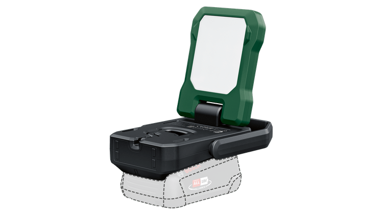 Bosch Groen EasySpotlight 18V-400 Accu Zaklamp | Zonder accu en lader 06039A1200
