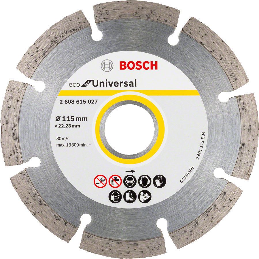 Bosch Accessoires Diamantschijf Universal Bosch Line 125 x 22, 23 x 2x 7 10x - 2608615041