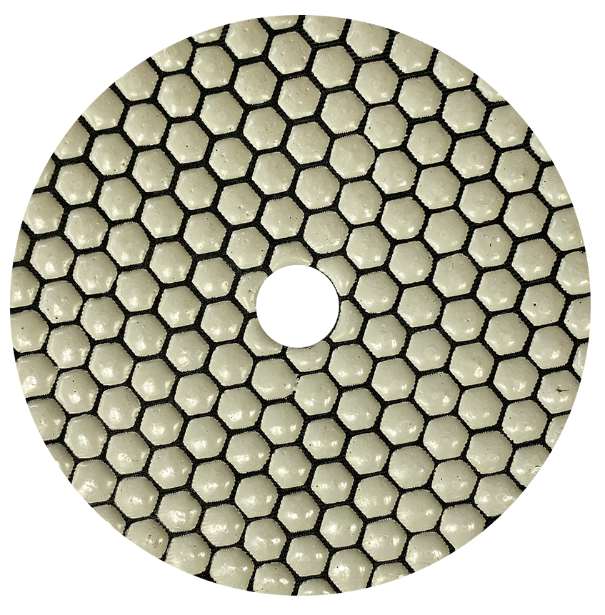 Carat Diamant Polijstschijf Droog | 125mm | Buff Wit - EGPBUFFWH00