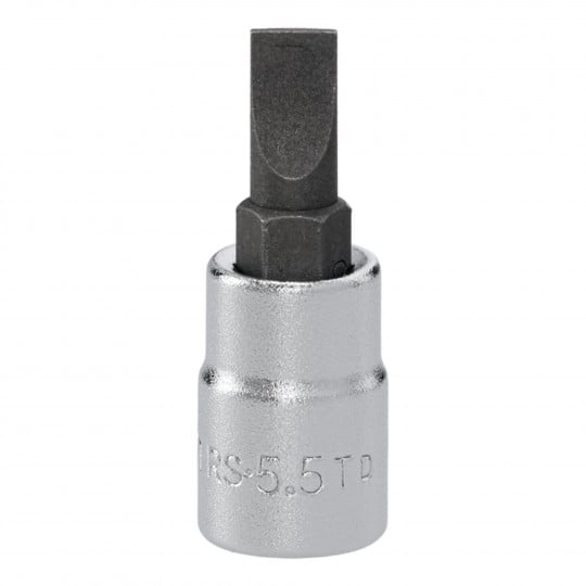 Facom start schroevendraaierdop 1/4" plat 5 5mm - RS.5.5T