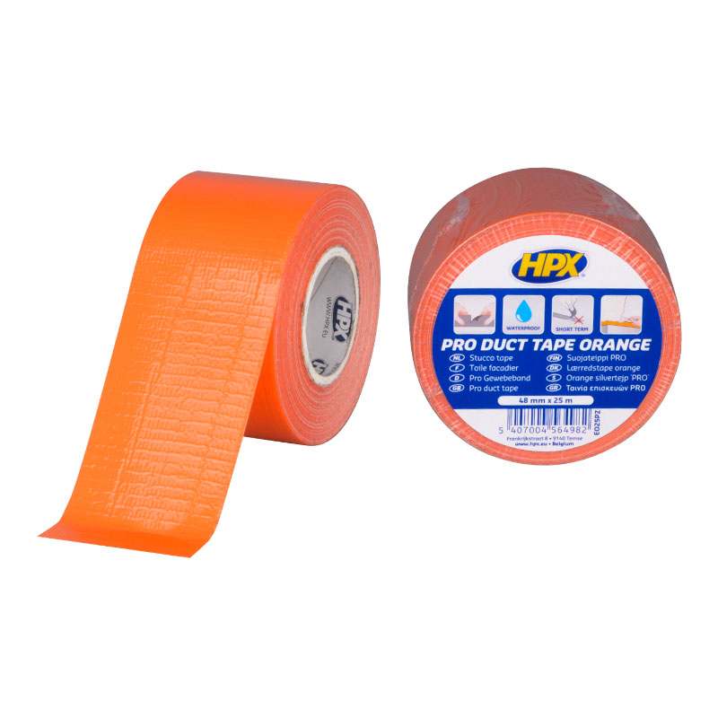 HPX Universele reparatietape | Oranje | | kleine 48mm x 25m - EO25PZ | 40 stuks EO25PZ