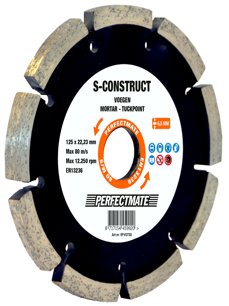 Perfectmate voegenfrees 150mm asgat 22.23mm | 1 stuk EPV0732