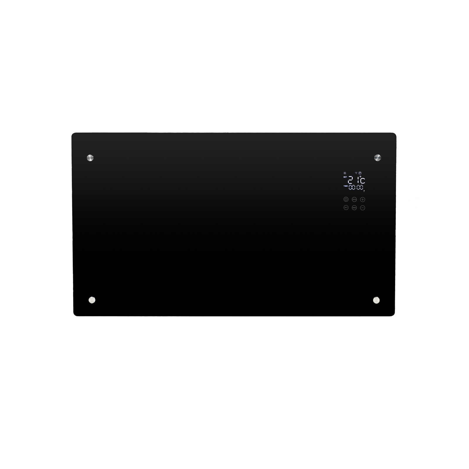 Eurom 360981 Alutherm Verre 1500 Wi-Fi Black 360981
