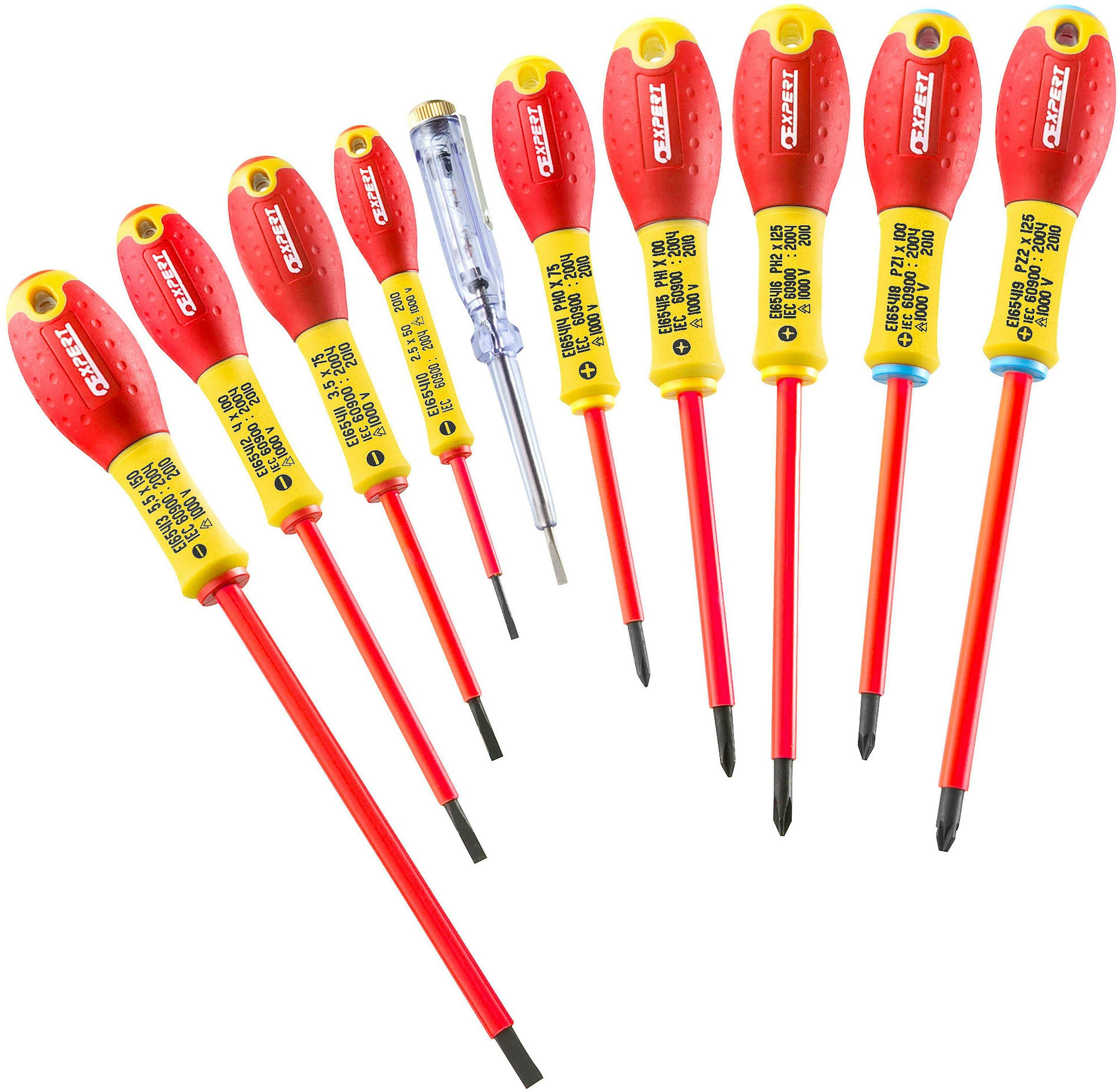 Expert by Facom Geisoleerde schroevendraaiers | 10-delig | 1000V | E160912 afbeelding