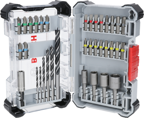 Bosch Accessoires 35-delige set boor en schroefbit Mixed for Wood (Displayvariant) - 2607017725