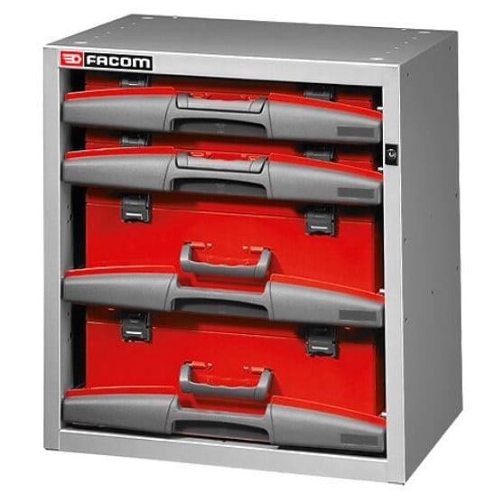 Facom Matrix hoge kast | met 4 uitneembare boxen | F50000023 F50000023