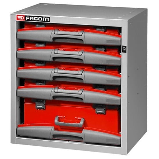 Facom Matrix hoge kast | met 5 uitneembare boxen | F50000024 F50000024
