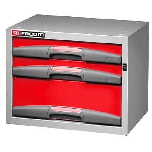 Facom Matrix lage kast | met 3 laden | F50000042 F50000042