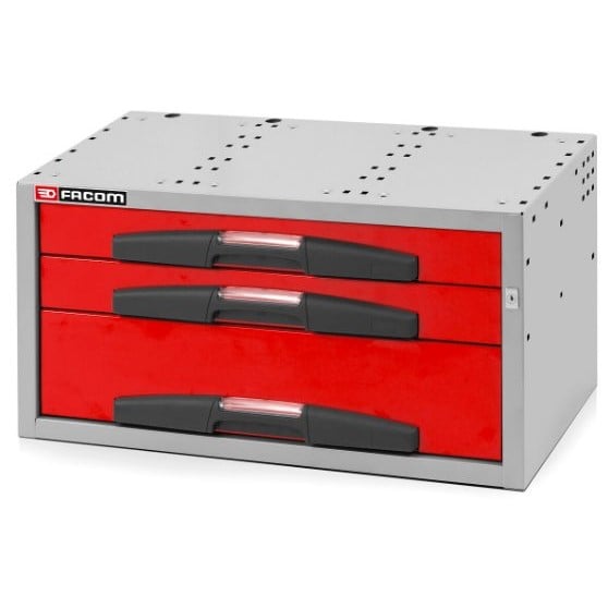 Facom Matrix lage kast | met 3 laden | F50000052 F50000052