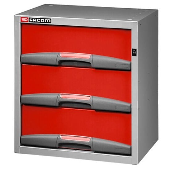 Facom Matrix hoge kast | met 3 laden | F50000062 F50000062