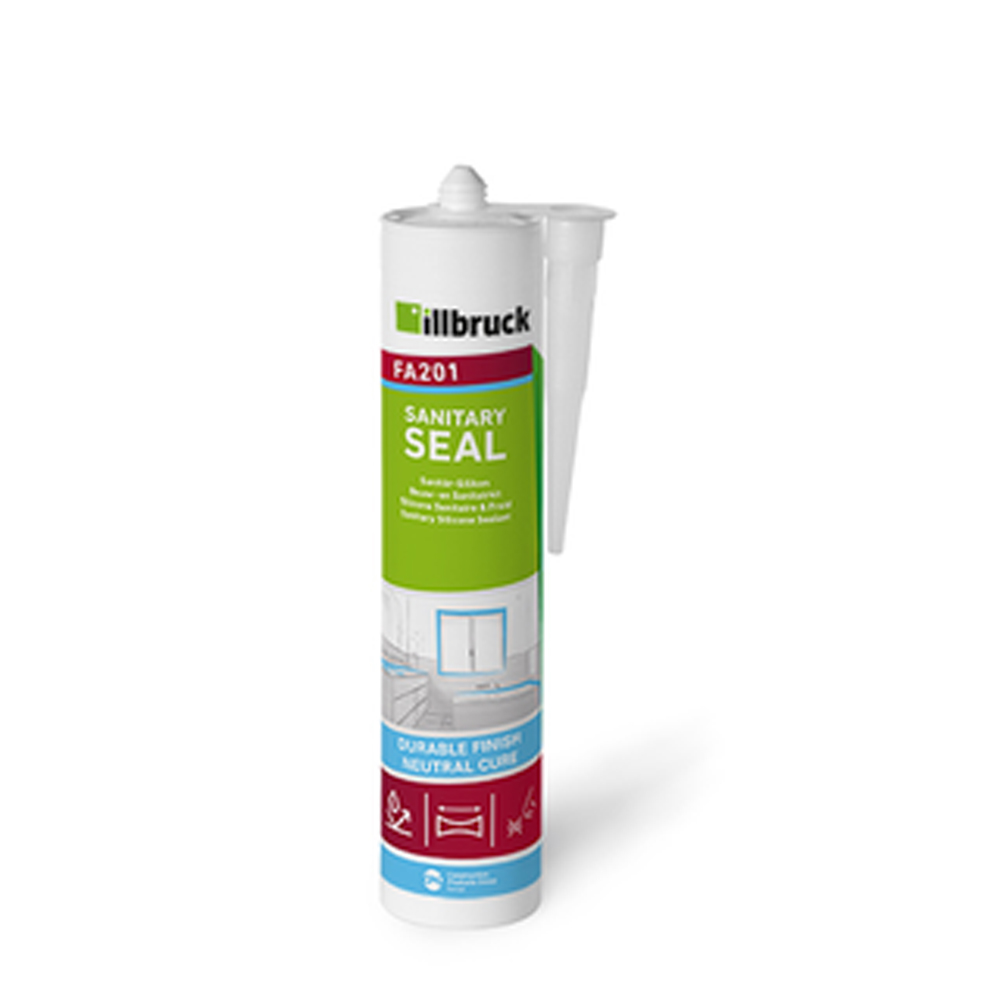 Illbruck FA201 Bouw- en Sanitairkit crème wit 400ml - FA201398848