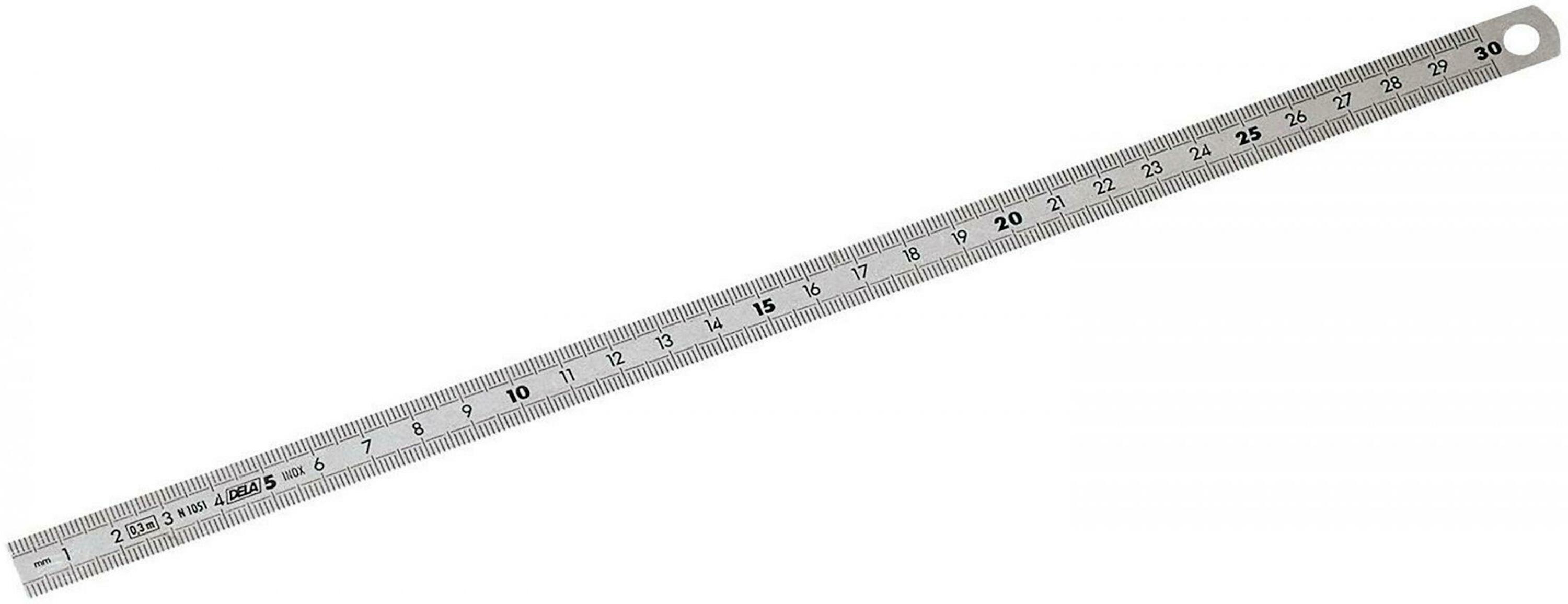 Facom 300mm Metrische Roestvrijstalen Duimstok | 2 Zijden - 1051.300PB