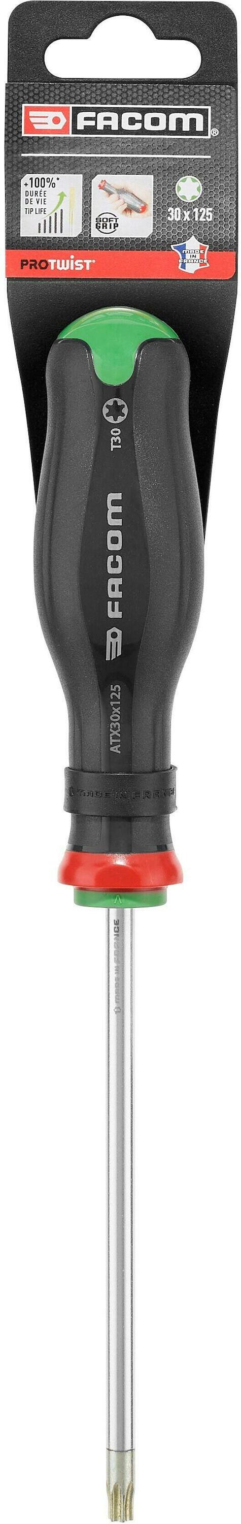 Facom ATX - Protwist® Schroevendraaiers voor Torx® Schroeven | 30 x 125 mm - ATX30X125PB