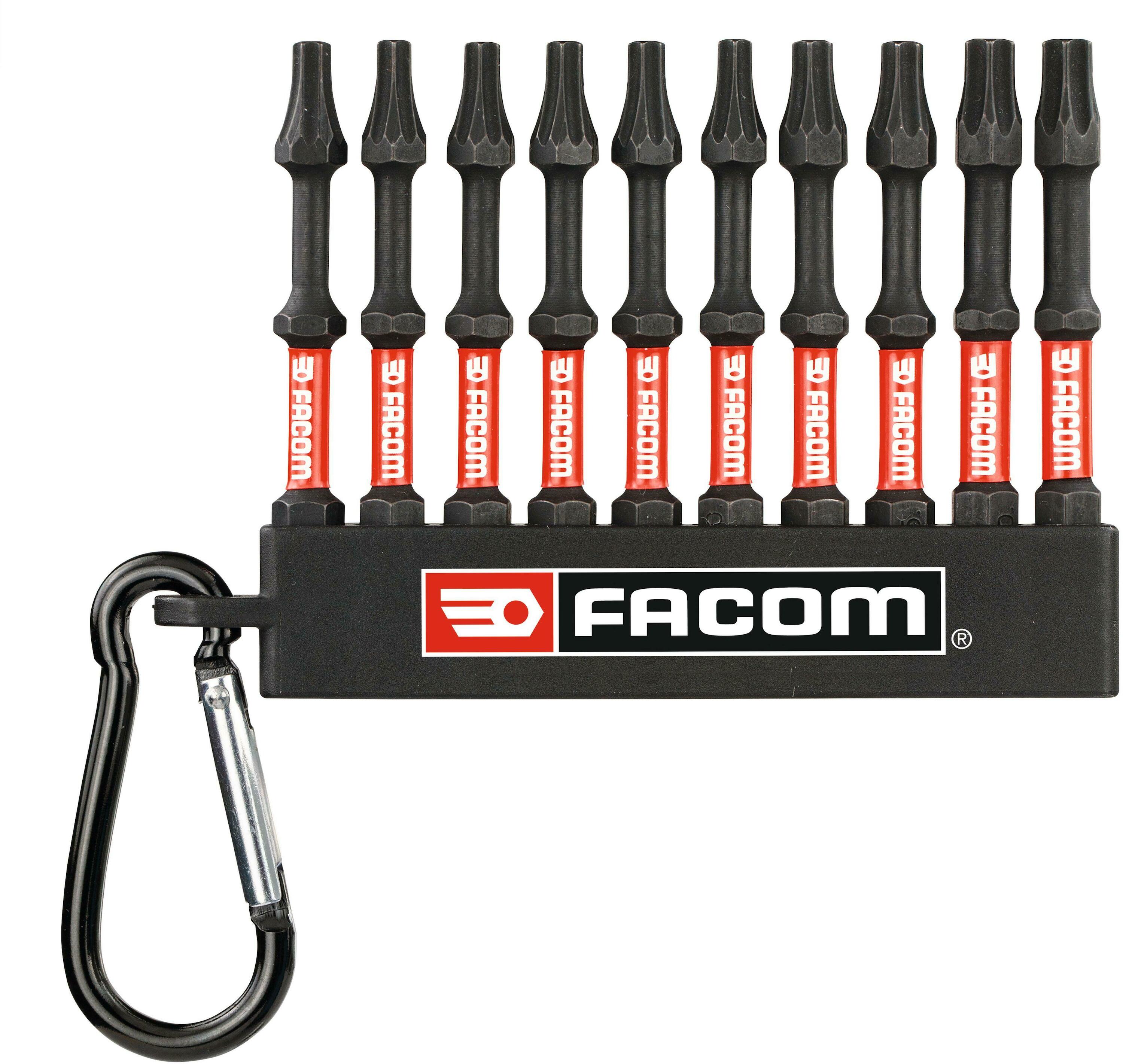 Facom Keyring 63Mm T20X6, T25X2, T30X2 Impact Flextorq - ENX.JP101 - ENX.JP101