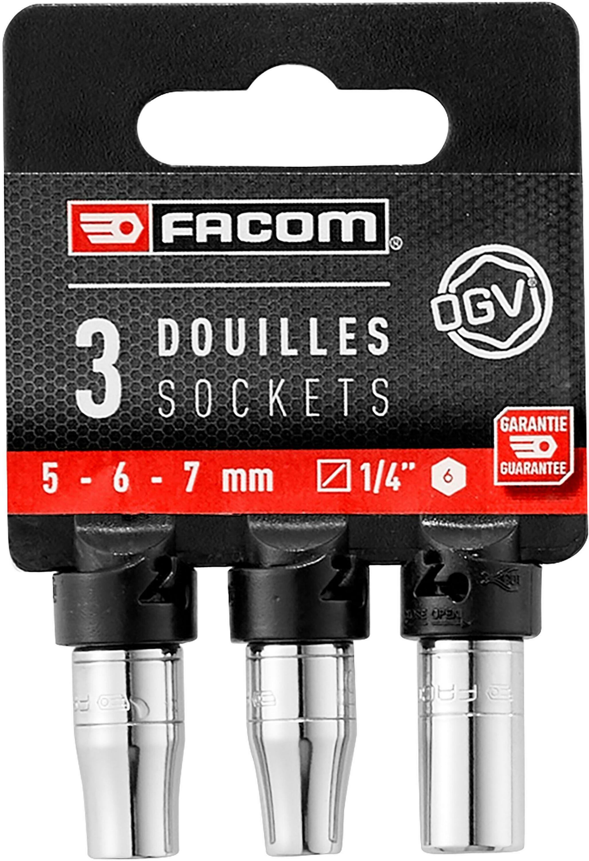 Facom Doppenset 1/4 5-6-7 - R.SPB - R.SPB