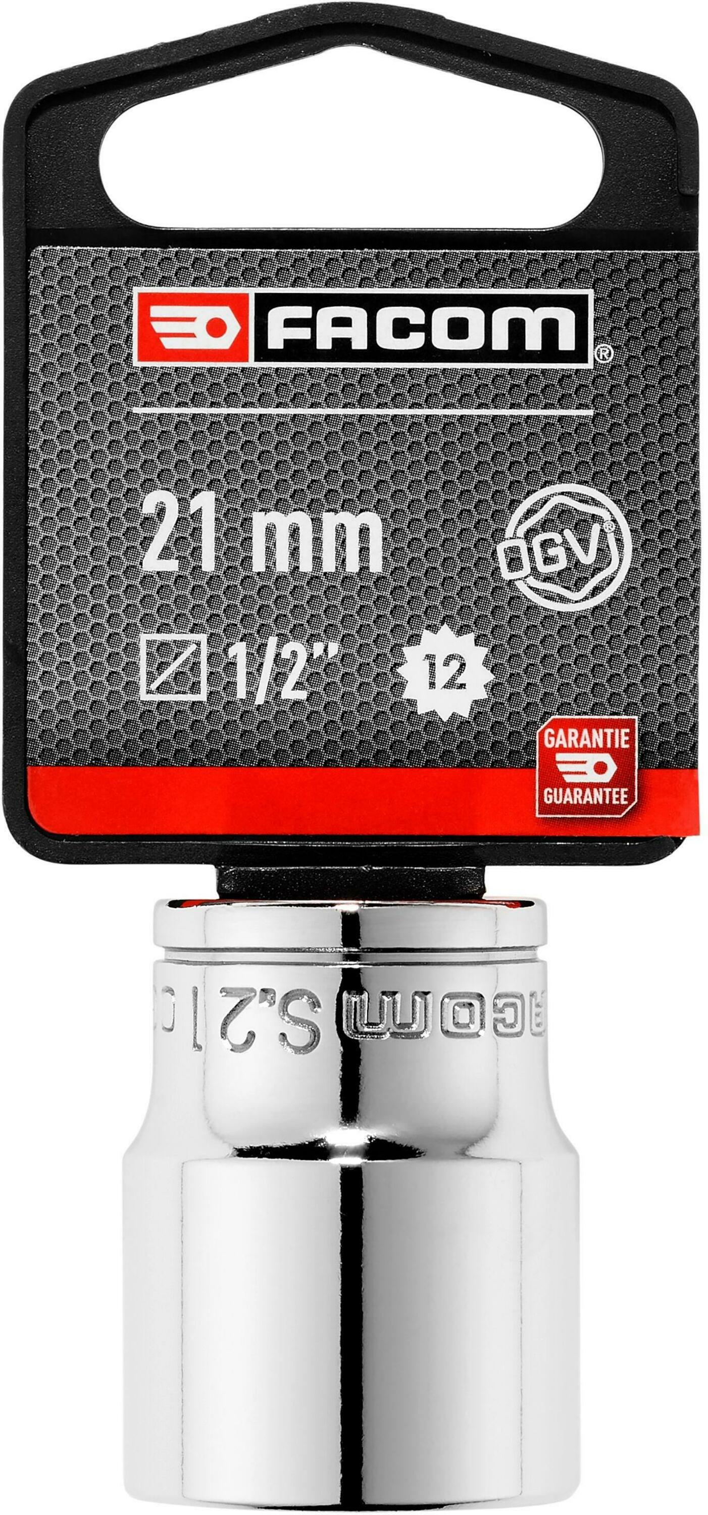 Facom S - Doppen | 1/2" 12-kant | Metrisch 21mm - S.21PB