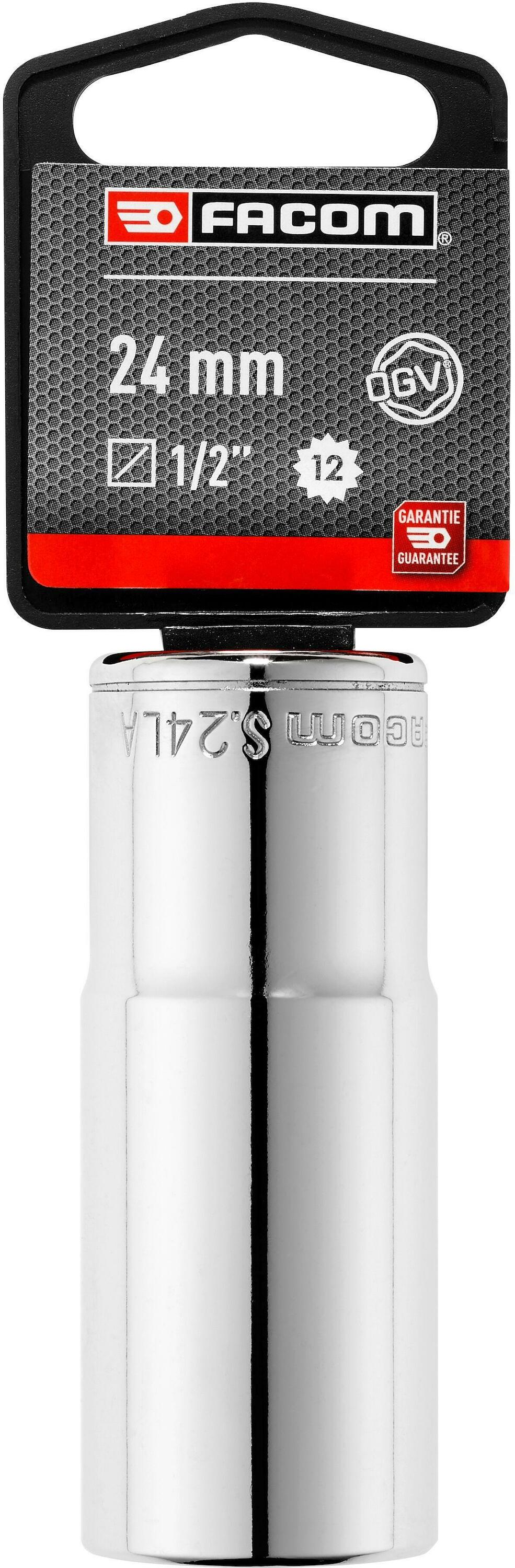Facom S.LA - Doppen | 1/2" 12-kant Lang | Metrisch 24mm - S.24LAPB