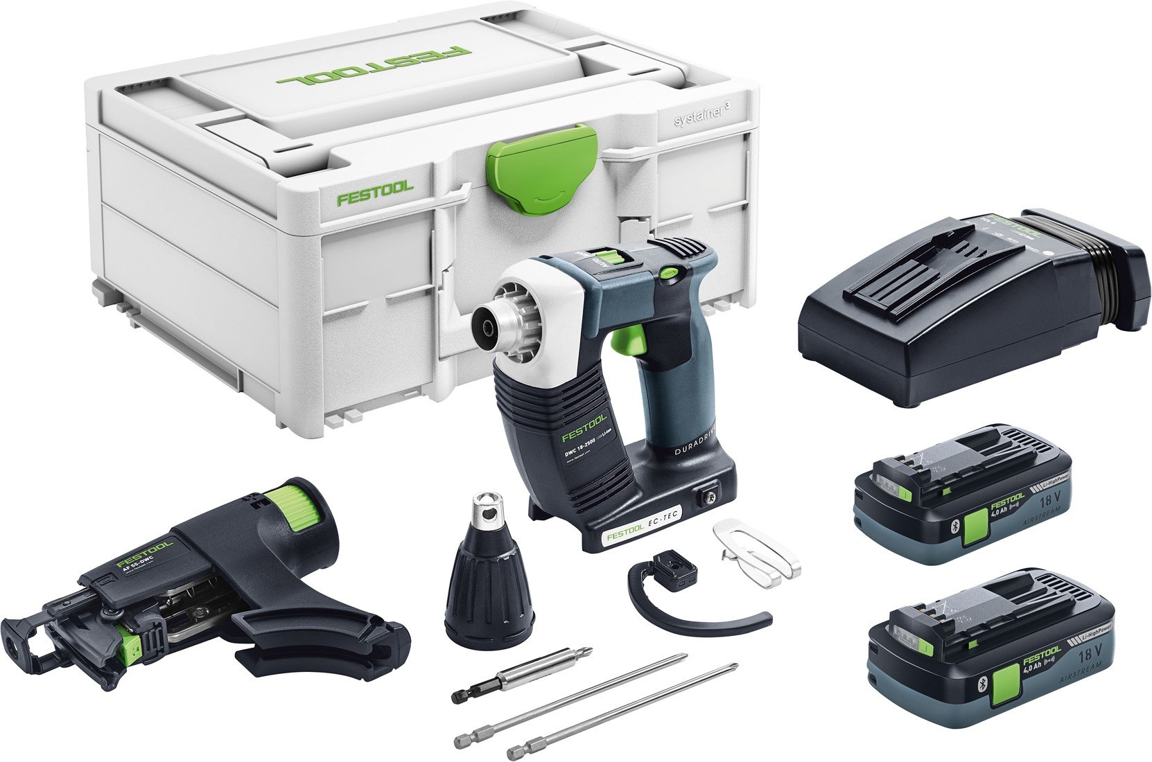 Festool DWC 18-2500 HPC 4,0 I Plus Accu-schroefautomaat DURADRIVE - 576498