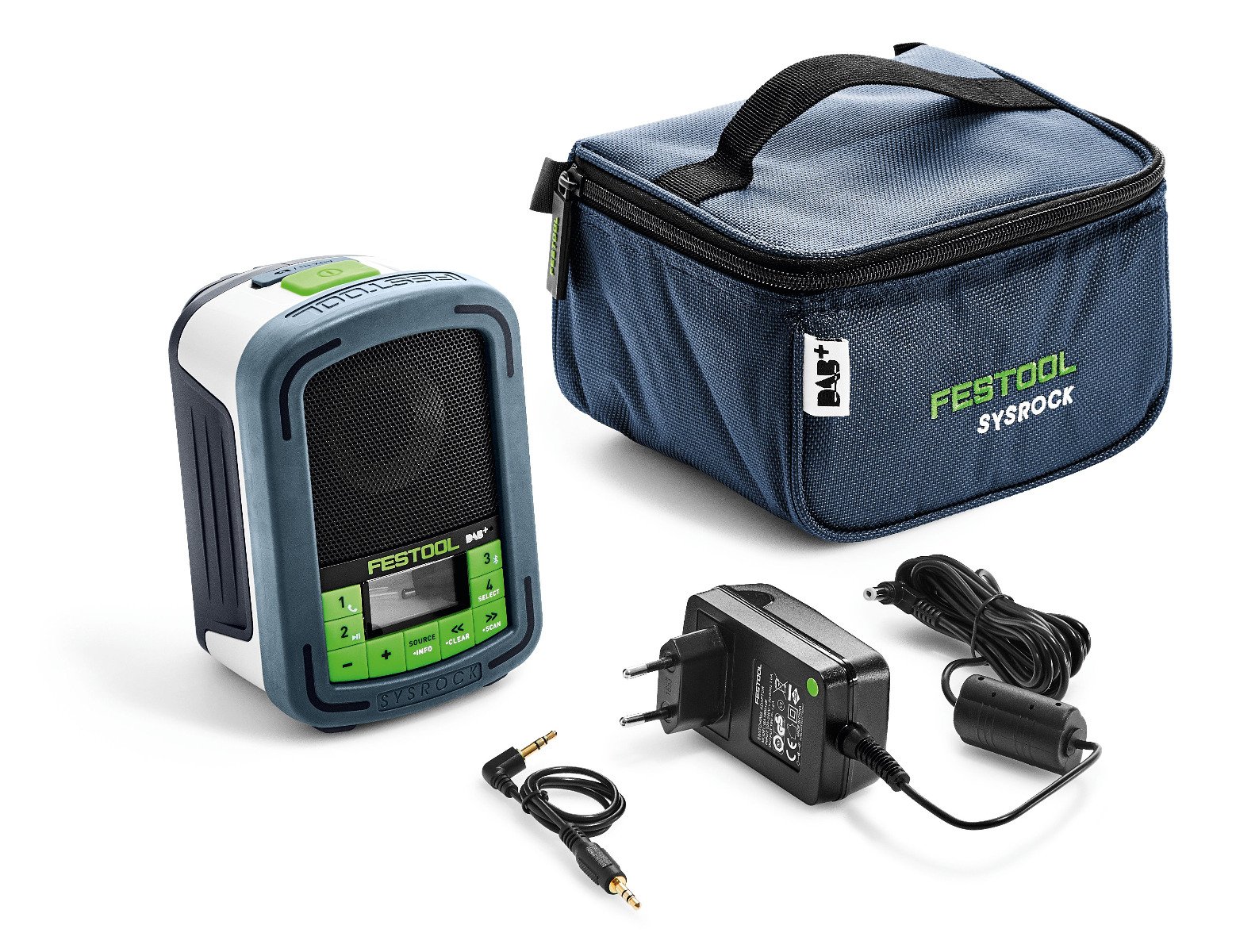 Festool BR 10 DAB+ Digitale Bouwradio ideaal voor de bouwplaats - 202111