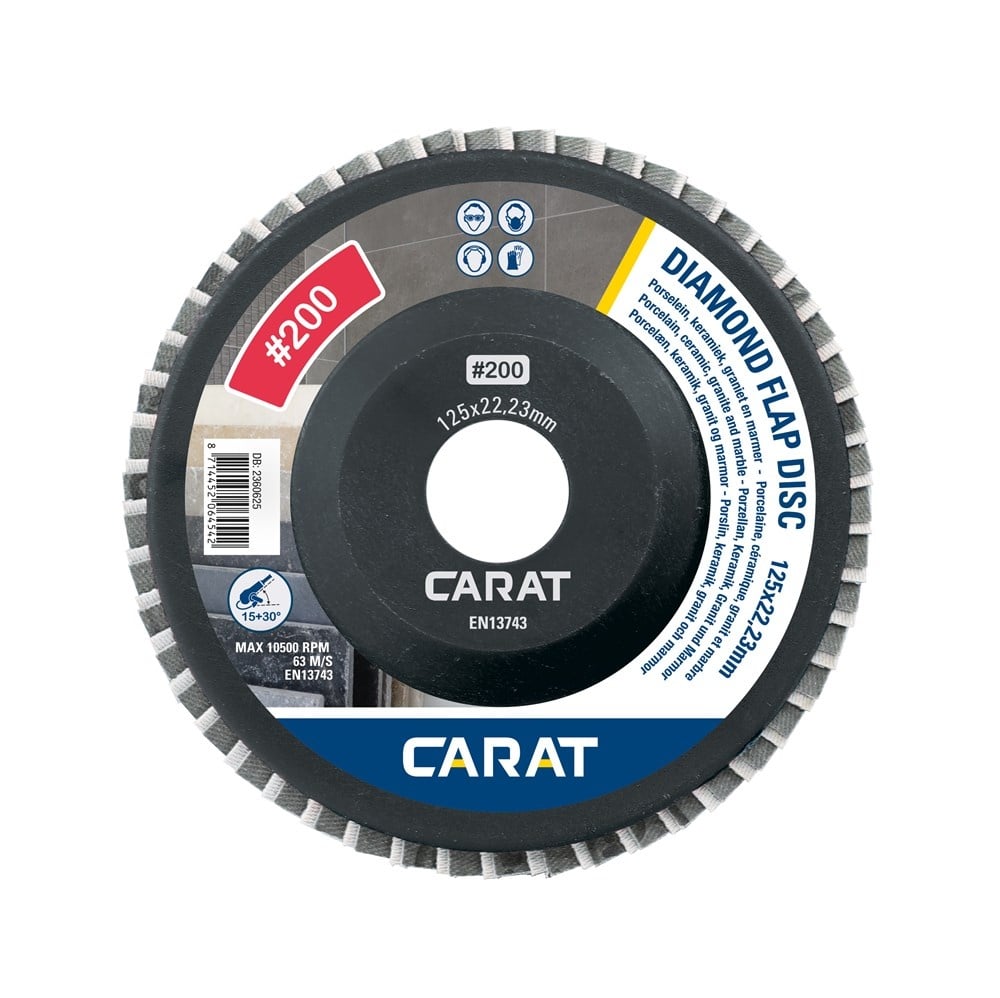 Carat Diamant Lamellenschijf | Ø125 #200 - EFD2000000