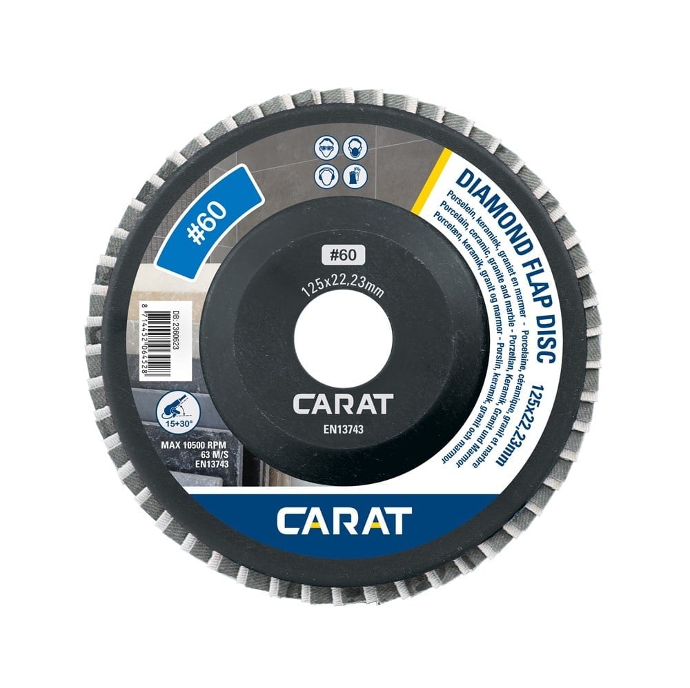 Carat Diamant Lamellenschijf | Ø125 #60 - EFD0600000