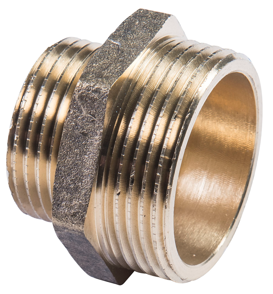 Cornat Messing Dubbele Nippel 1 4 X 1&apos;&apos; FLOR92771