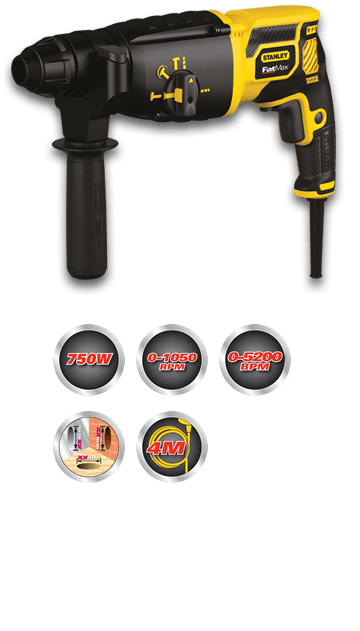 Stanley SDS-PLUS FME500K Boorhamer - FME500K-QS