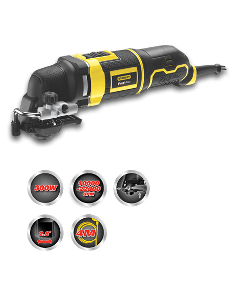 Stanley FME650K 300W OSCILLERENDE MULTITOOL - FME650K-QS