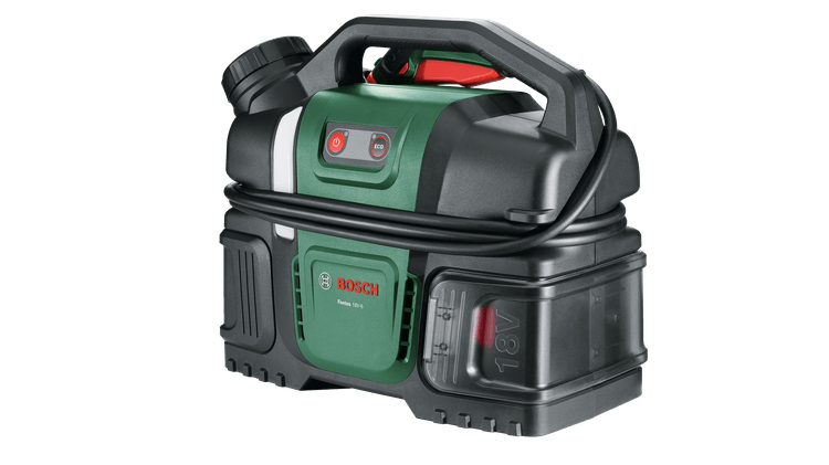 Bosch Groen Accureiniger Fontus 18V-6 | Inclusief 18V 2,0 Ah Accu - 06008B6201