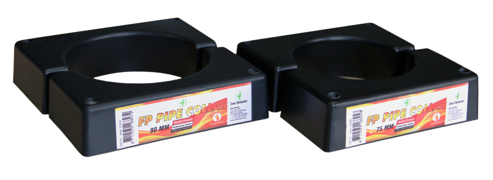 Zwaluw FP Pipe Collar | Ø 90 mm | Zwart (10 stuks) - 210510 afbeelding