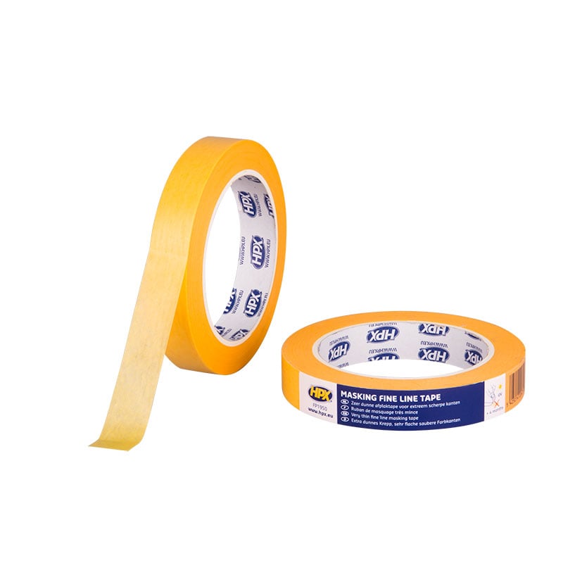 HPX Masking 4400 Fine Line | Oranje | 18mm x 50m - FP1950 FP1950