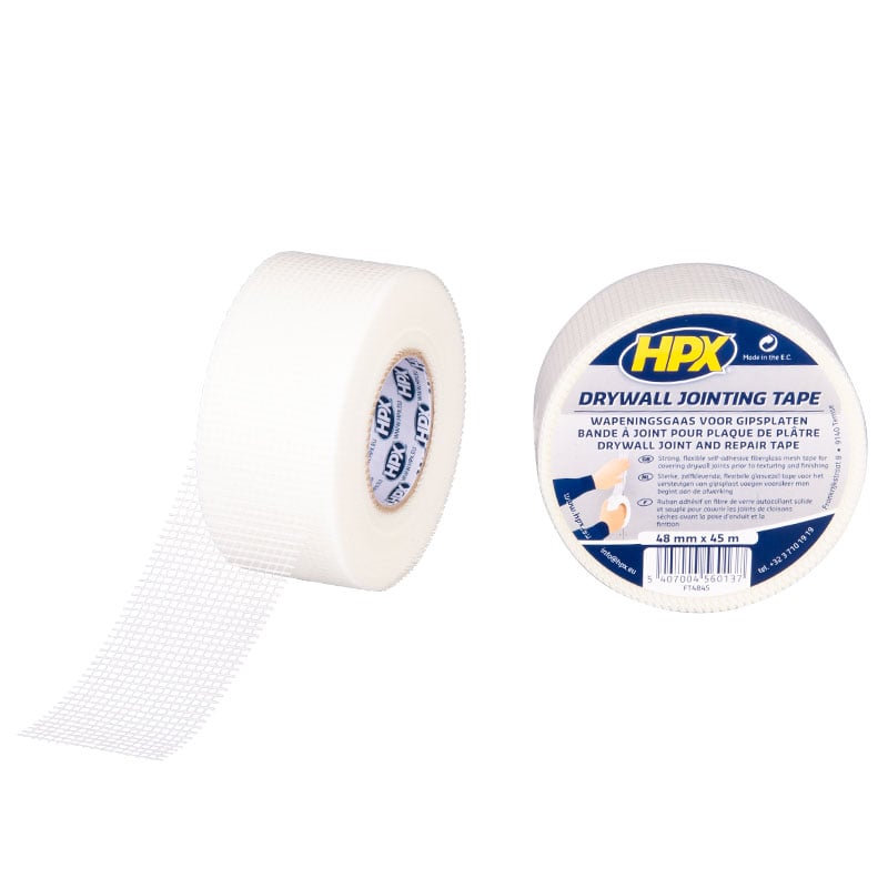HPX Wapeningsgaas voor gipsplaten | 48mm x 45m - FT4845 FT4845