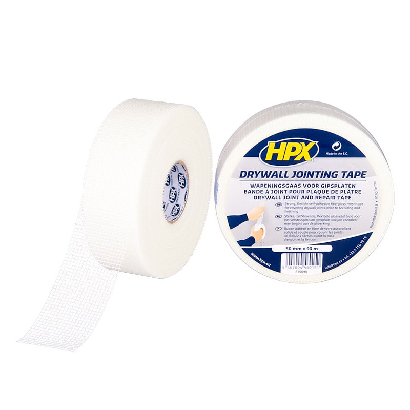 HPX Wapeningsgaas voor gipsplaten | 50mm x 90m - FT5090 FT5090