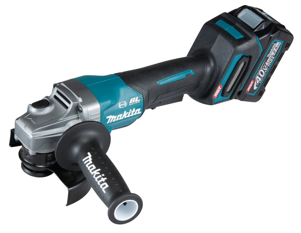 Makita GA013GM201 | 40V Haakse slijper | 125mm | inclusief accu&apos;s en lader in Mbox - GA013GM201