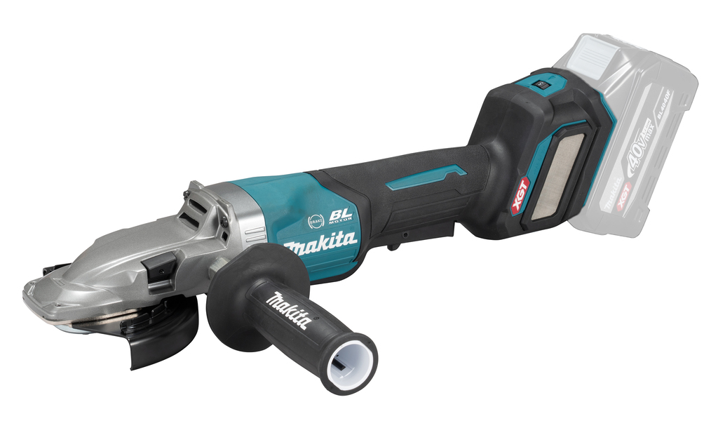 Makita GA056GZXGT 40 V Max Platkop Haakse Slijper | 125 mm | Excl. accu's en lader - GA056GZ