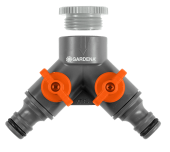 Gardena 2-wegstuk | 1/2 inch - 00936-20 - 00936-20
