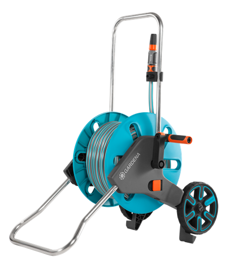 Gardena Slangenwagen AquaRoll M, met 20m CLASSIC slang 1/2" met clip 18513-20