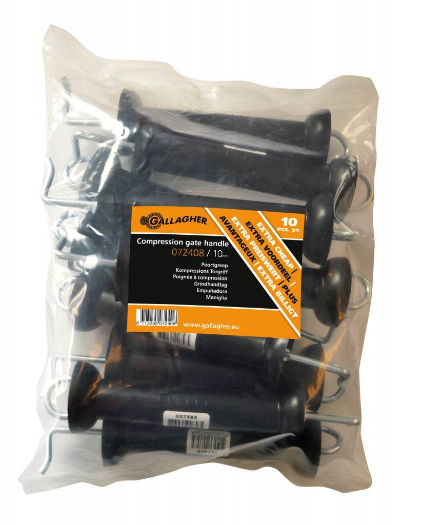 Gallagher Promopack Schroef-ringisolator zwart - 071074 071074