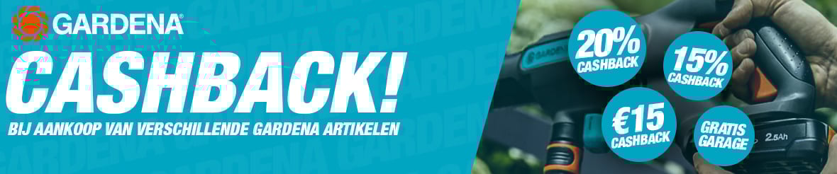 Gardena Cashback Acties