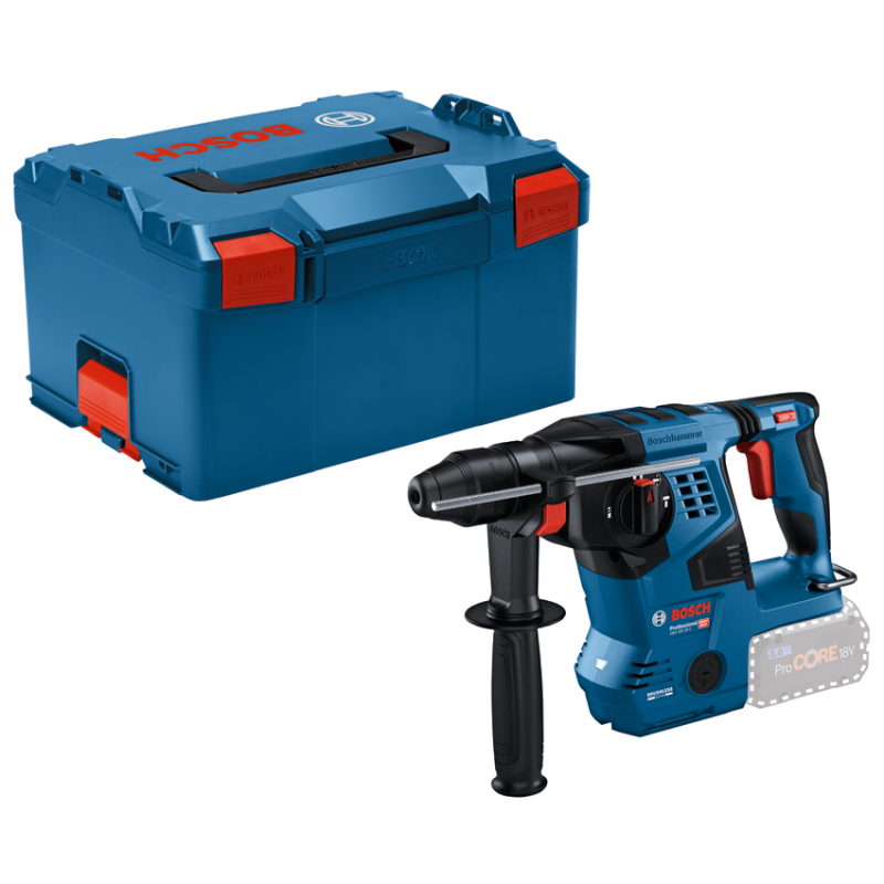 Bosch Blauw GBH 18V-28 C | Accu Boorhamer | met SDS plus | in L-BOXX 238 - 0611920001 afbeelding