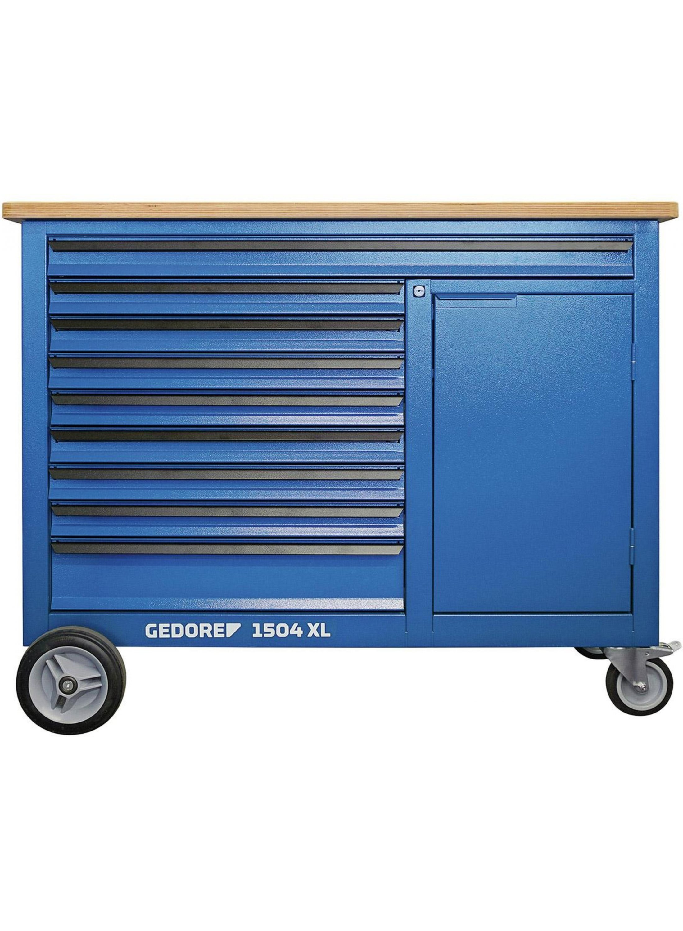 Gedore 1504 XL-S-306 AGRAR | VERRIJDBARE WERKBANK | GEREEDSCHAPSET | 306-DELIG 3434834