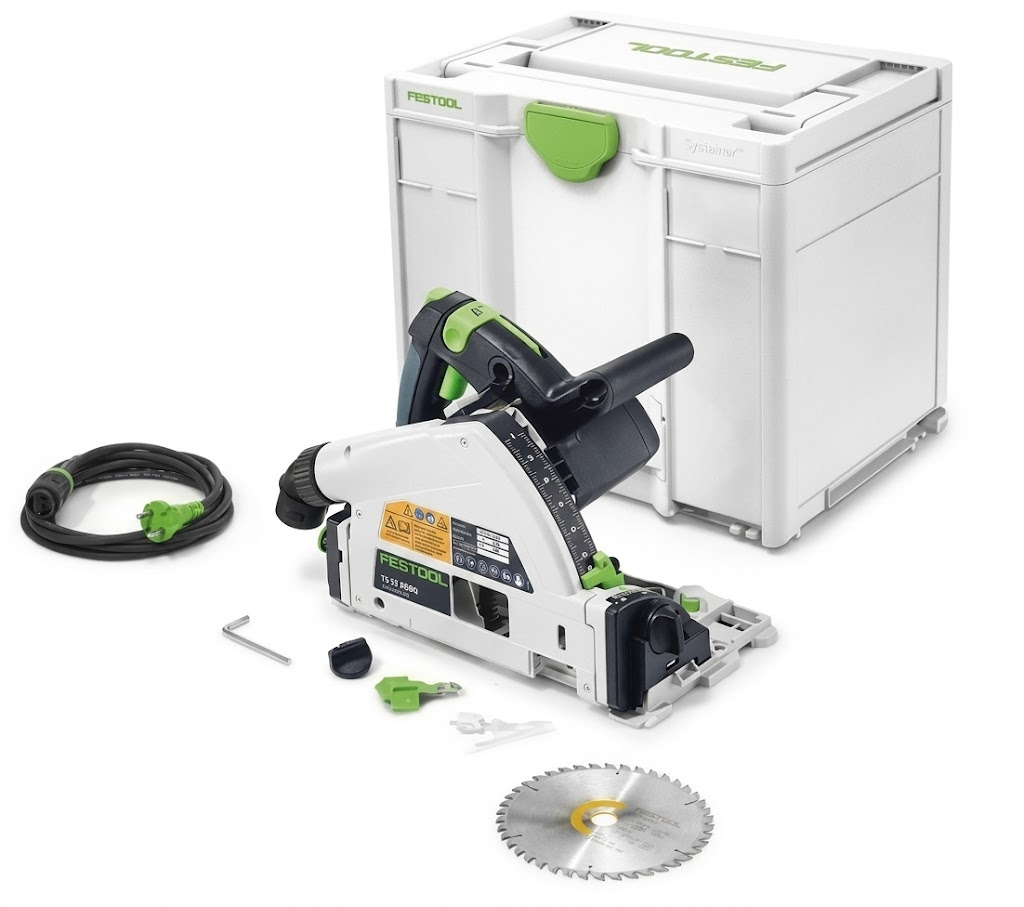 Festool Invalcirkelzaagmachine TS 55 FEBQ-Plus | SYS3 M 337 | Systainer - 576703
