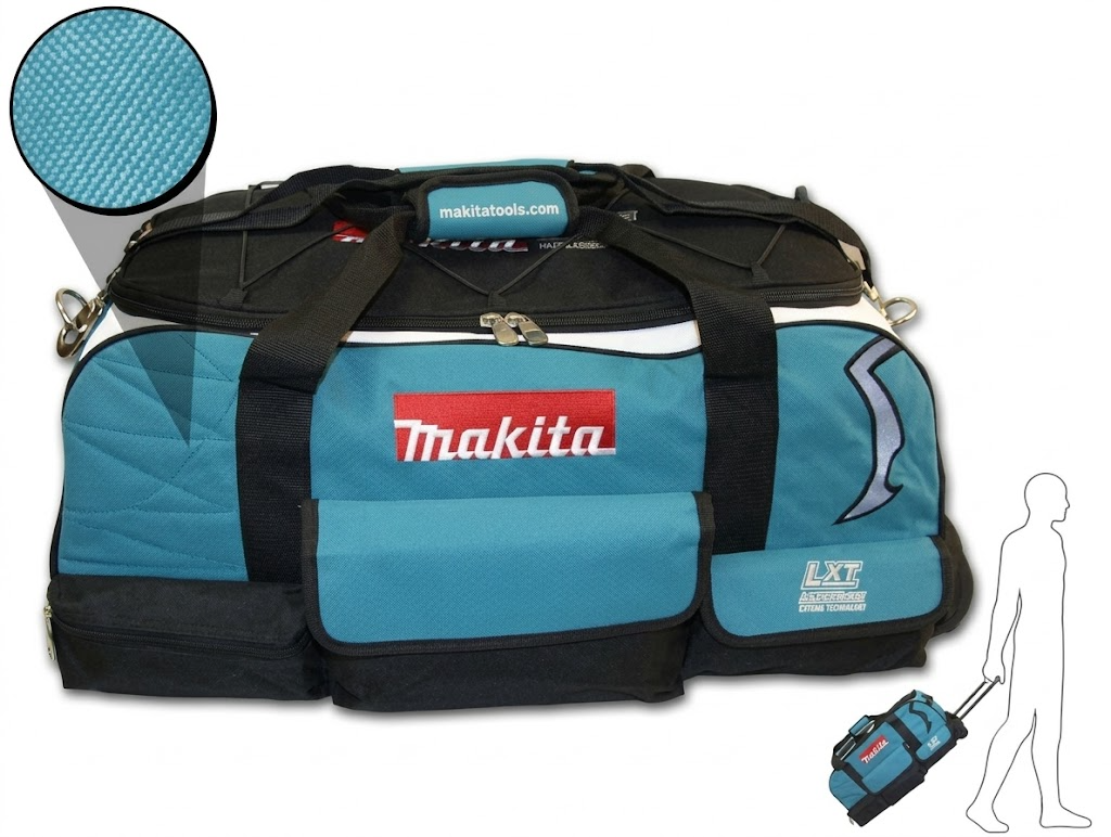 Makita Accessoires Stevige cordura + werktas met wielen voor o.a LXT en DLX - 831279-0 - 831279-0