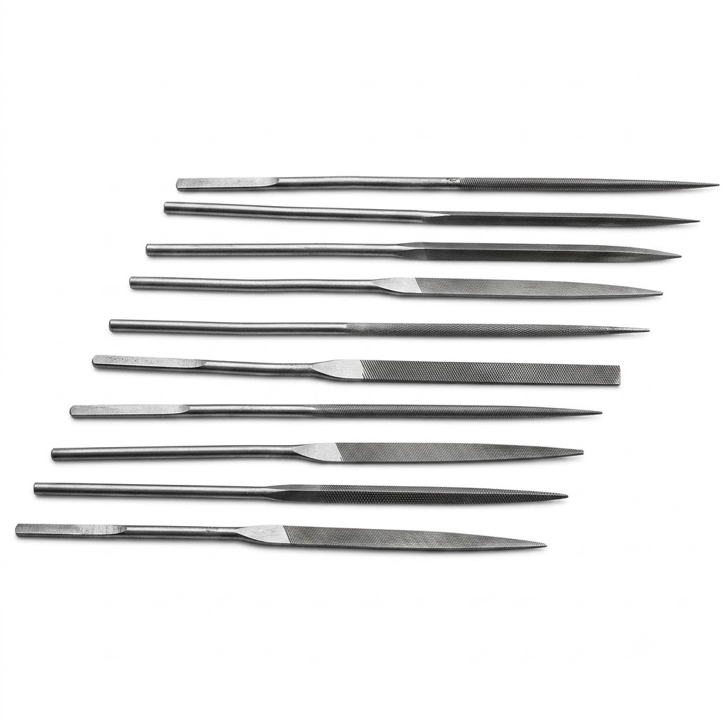 Brüder Mannesmann Naaldvijlenset 10 dlg (Hobby) - 671