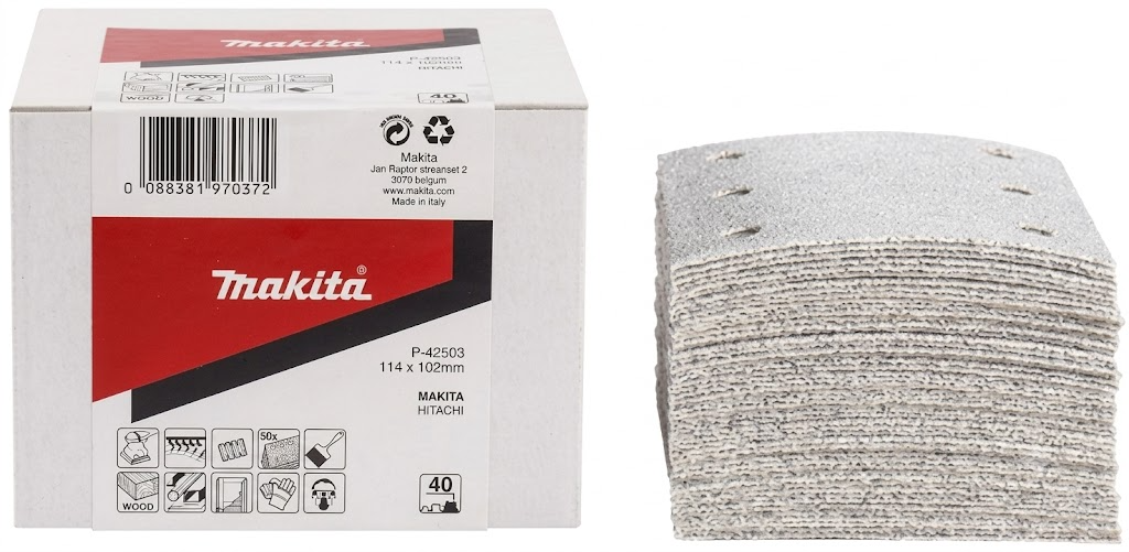 Makita Accessoires Schuurvel K180 114x102 wh - P-42569 - P-42569