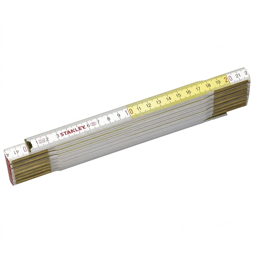Stanley handgereedschap Duimstok Geel/Wit | 2m - 15mm - 0-35-458