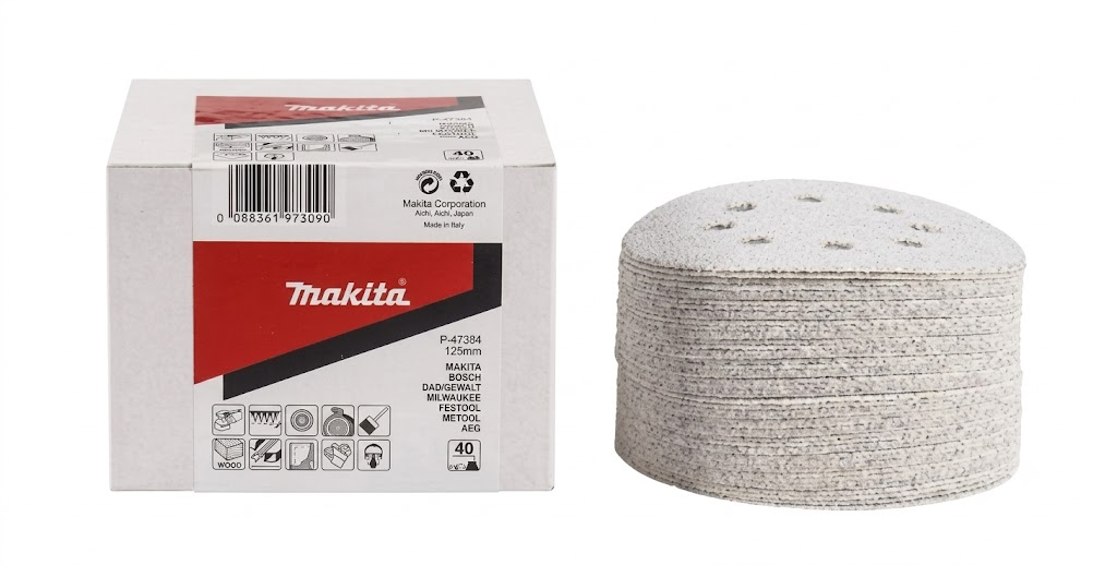 Makita Accessoires Schuurschijf K80 125 w.v. 50 - P-37409 - P-37409
