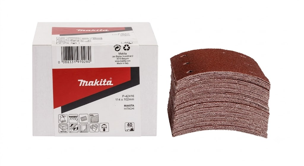 Makita Accessoires Schuurvel K80 114x102 red - P-42438