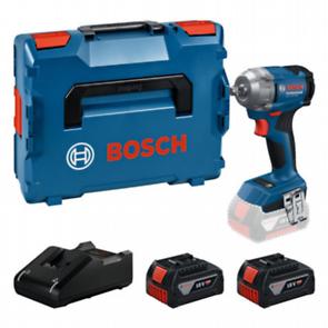 Bosch Blauw GDS 18V-350 Accu Slagmoeraanzetter | 350 Nm | Incl. accu&apos;s en lader - 06019M5022